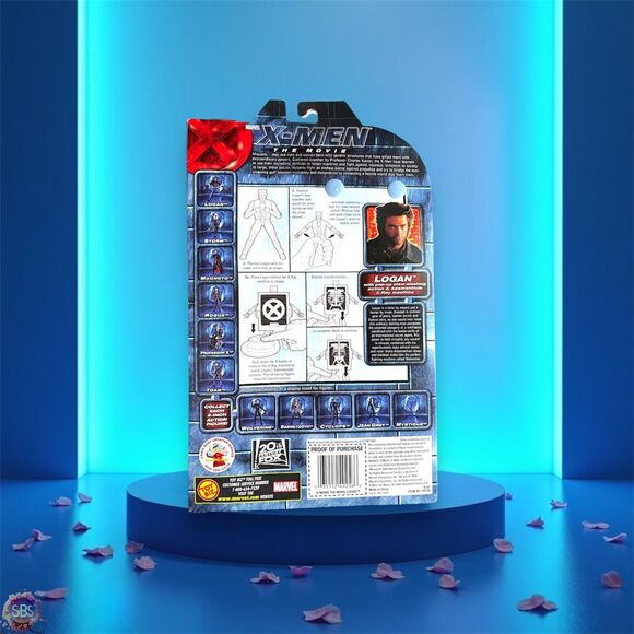 ToyBiz Marvel 2000 X-Men The Movie Hugh Jackman as Logan 6" Figure Sealed NIB - Picture 8 of 8